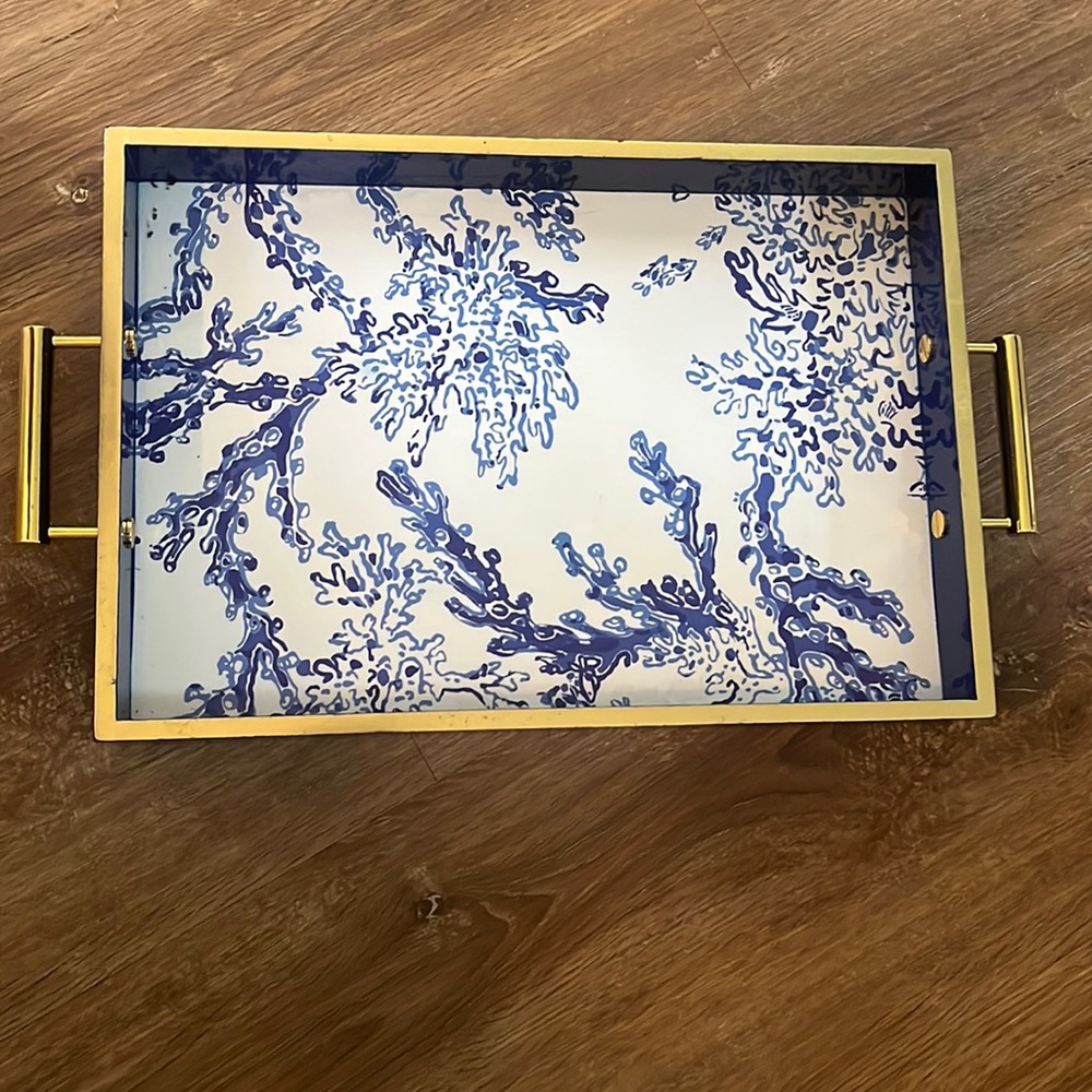 Lily Pulitzer Tray.